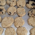 El cooksnap de Claudia cuando hizo Galletas de avena y coco sin azúcares agregados.