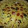 El cooksnap de Diana Godoy cuando hizo Tarta caprese con jamón.