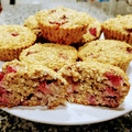 El cooksnap de Ludmila Binda cuando hizo Muffins saludables de avena y frutillas.