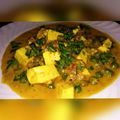 Garima jaiswal's cooksnap of when they made Matar paneer.