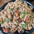 Sarita Srivastava's cooksnap of when they made Chicken pulao.
