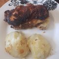 El cooksnap de Angélica Gdy cuando hizo Escalopas rellenas de queso.