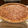 El cooksnap de Cristina Sanjuan cuando hizo Pecan Pie (Pie de nueces Pecanas).