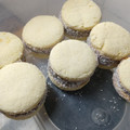 El cooksnap de Fanny Jordá cuando hizo Alfajores de maicena fáciles.