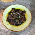 Cooksnap Salina Jalaludin semasa beliau membuat Terung Masak Kicap Pedas.