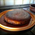 El cooksnap de Raquel Ros Medina cuando hizo Flan de turrón.