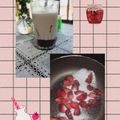 Cooksnap dari Fifi Zuhrufun Niamah untuk resep Susu Strawberry Korea