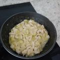 El cooksnap de esecaos cuando hizo Pollo al champán.