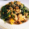 รูป Cooksnap ของ JaNE Therapy เมื่อเขาทำ ผักโขมผัดไข่