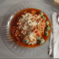 El cooksnap de Ani Caballero cuando hizo Ñoquis de Espinaca.