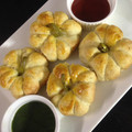 Areeba Muhammed's cooksnap of when they made Pumpkin style stuffed buns.
