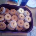 Nomahlubi Radebe's cooksnap of when they made Jam tarts with coconut.