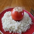 El cooksnap de Cami Moya cuando hizo Tomates rellenos con atún.