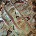 El cooksnap de Estefania Cabrero cuando hizo Hojaldre enrejado de jamón.