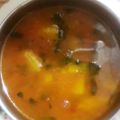 Pinki tyagi का कुकस्नैप जब उन्होंने आलू मटर और टमाटर की सब्जी (aloo matar aur tamatar ki sabzi recipe in Hindi) बनाया था।