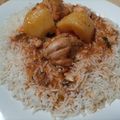 Anamta Azeem's cooksnap of when they made Chicken aalu salan.
