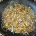 El cooksnap de Joanna Concha cuando hizo Cebolla caramelizada.