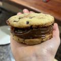 El cooksnap de Trinidad cuando hizo Alfajores cookies.
