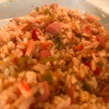 El cooksnap de Nëko 27 cuando hizo Tabulé oriental con Mambo.