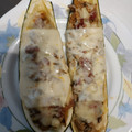 El cooksnap de Sonia cuando hizo Calabacines rellenos de queso fresco granulado y atún.