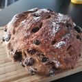 Polly Lau 的 【影片】免揉葡萄核桃麵包 cooksnap