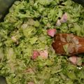 El cooksnap de Guillermo Cardoso cuando hizo Spaguetti con salsa de brócoli y 4 quesos.