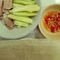 Cooksnap của Thùy Như khi họ làm theo món Thịt heo luộc cuốn bánh tráng