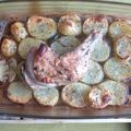 El cooksnap de Sara García Ramajo cuando hizo Pollo al horno con patatas.