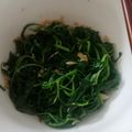 Cooksnap dari Claren Anastasia untuk resep Tumis Bayam ala Korea
