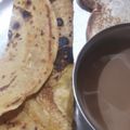 Devanshi rathi का कुकस्नैप जब उन्होंने बेसन का चीला (besan ka cheela recipe in Hindi) बनाया था।