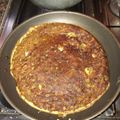 El cooksnap de Carlos Ramon Torres cuando hizo Tortilla con pencas de acelga.