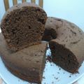 El cooksnap de Annye Bustamante cuando hizo Torta de Chocolate 'Blancaflor'.