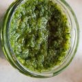 Andrea Buzgóné Horacsek Hora Cooksnap-ja, amikor elkészítette a(z) Bazsalikomos pesto receptet.