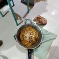 รูป Cooksnap ของ apple เมื่อเขาทำ สปาเก็ตตี้พริกแห้งปลาเค็ม