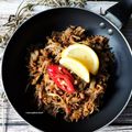 Cooksnap ha.lim39 semasa beliau membuat Daging Pekasam Goreng.