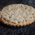 El cooksnap de Rocio Martin cuando hizo Tarta de manzanas con crumble de nueces Sin manteca.