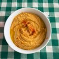 El cooksnap de Marieta cuando hizo Hummus de zanahoria y jengibre.