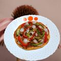 Nandita Mukherjee's cooksnap of when they made আটা পিজ্জা (aata pizza recipe in Bengali).