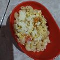 Cooksnap dari Cantika Maharani untuk resep MPASI : Macaroni with Egg Sauce (10m+)
