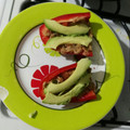 El cooksnap de DaNii Valdés cuando hizo Pimiento Morrón Relleno de Ceviche de Atún.