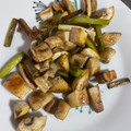 El cooksnap de Débora Cantero Martínez cuando hizo Champiñones al ajillo con ajos tiernos.