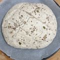 El cooksnap de María Reina Medina cuando hizo Pan integral con cereales y semillas.