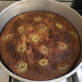 Cooksnap de Fernanda Q quando cozinhou Bolo de banana Fitness.