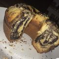 El cooksnap de Camila Pirani cuando hizo Budín de vainilla con chispas de chocolate.