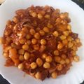 El cooksnap de Manuel Ruiz Argente cuando hizo Garbanzos con calamares en lata.