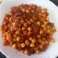 El cooksnap de Manuel Ruiz Argente cuando hizo Garbanzos con calamares en lata.