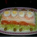 El cooksnap de Elisa Ajenjo cuando hizo Tarta vegetal de marisco.