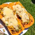El cooksnap de Vic.- cuando hizo Calabaza Rellena Gratinada.