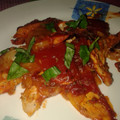 El cooksnap de Natalia cuando hizo Pechugas de pollo al horno con boniato.