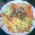 Cooksnap của Thu Mèo khi họ làm theo món Thịt heo xào su su và cà rốt